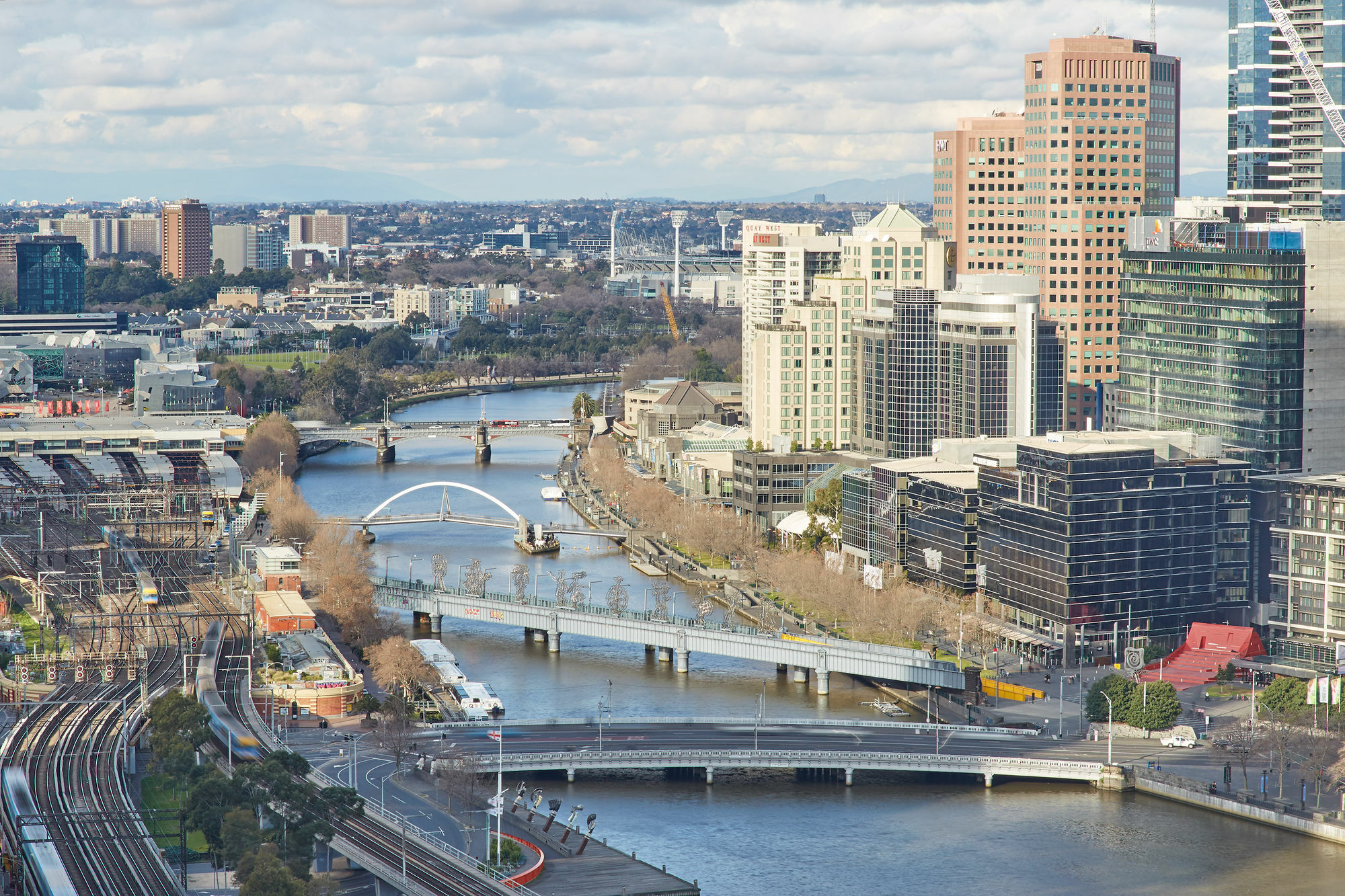 Punthill Northbank Aparthotel Melbourne Exterior foto
